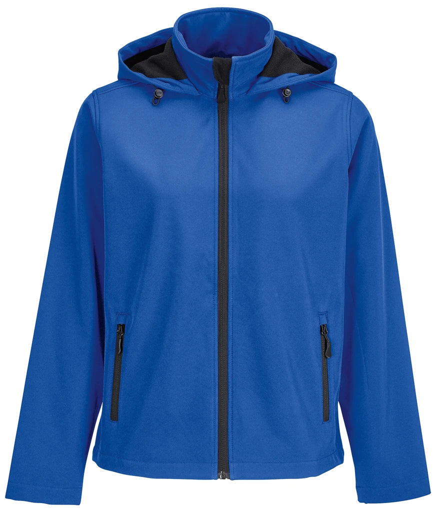 SOL'S Ladies Race Hooded Soft Shell Jacket — Royal Blue