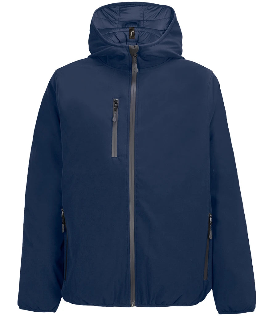 SOL'S Falcon Padded Soft Shell Jacket — Abyss Blue