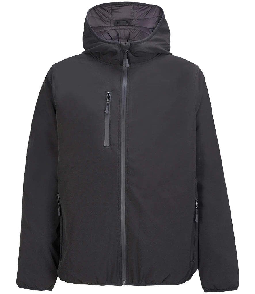 SOL'S Falcon Padded Soft Shell Jacket — Black