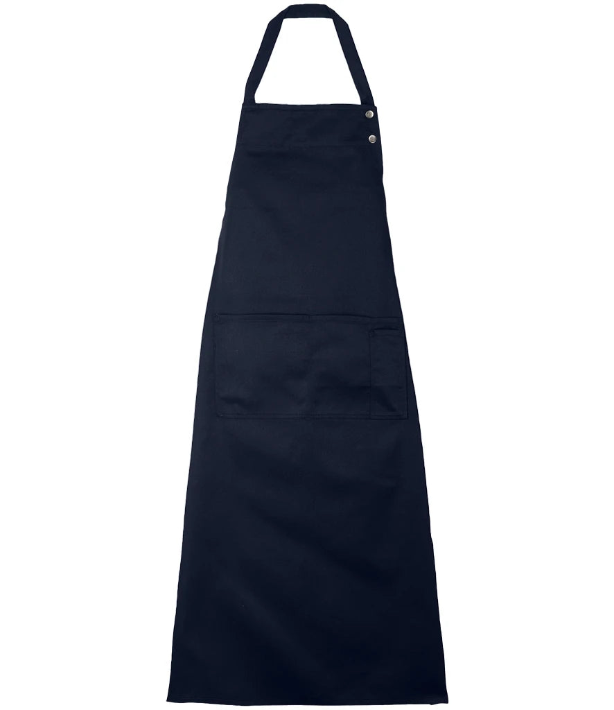 NEOBLU Edgar Poly/Cotton Bib Apron — Night Blue