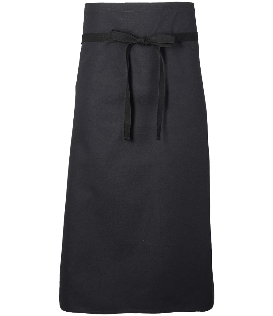 NEOBLU Emile Cotton Waist Apron — Deep Black