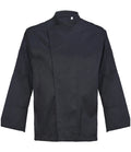 NEOBLU Long Sleeve Chef's Jacket — Deep Black