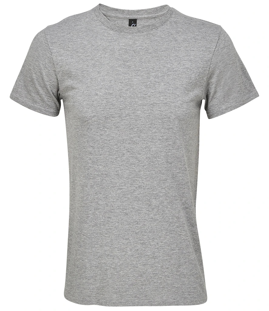 SOL'S Regent T-Shirt in Grey Marl, front view