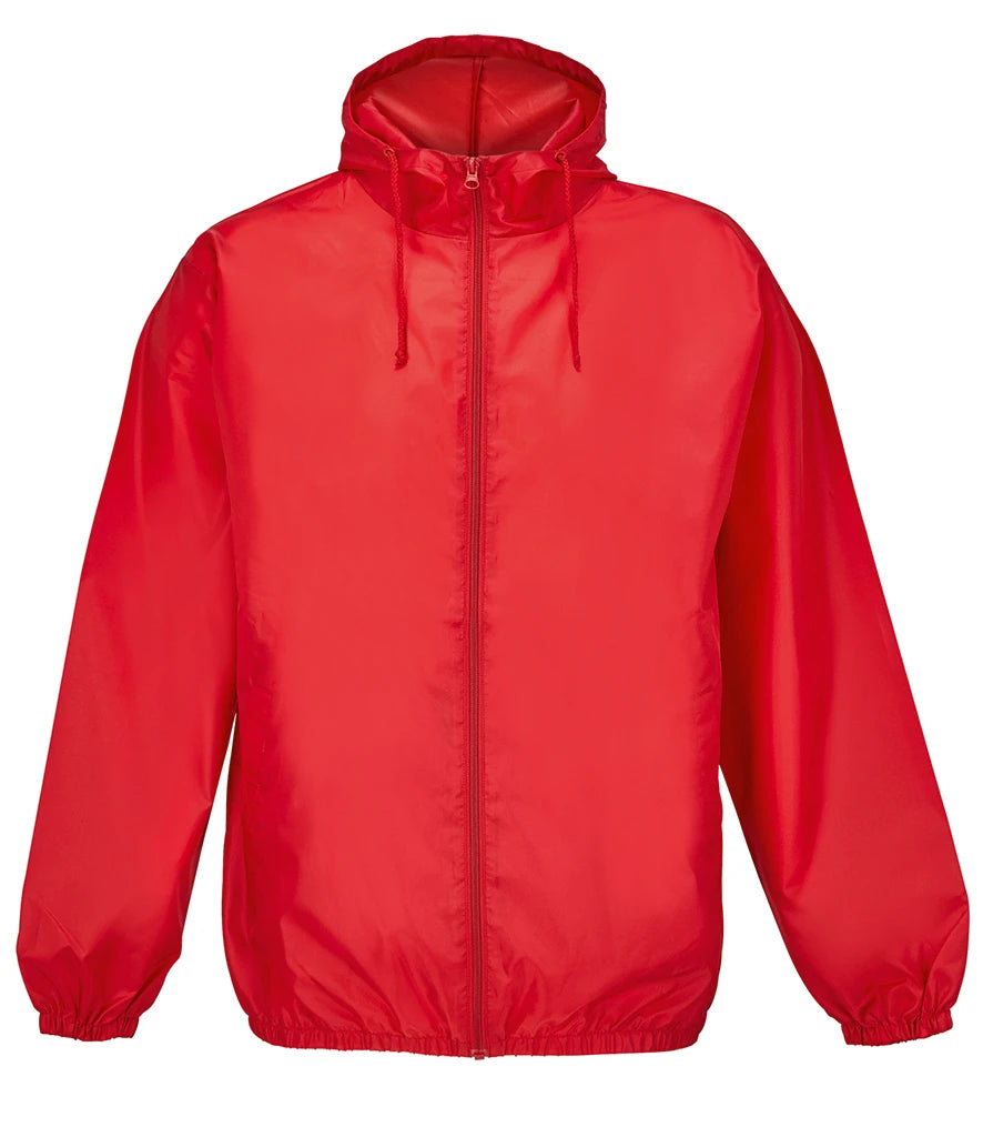 SOL'S Shield Unisex Windbreaker Jacket — Red