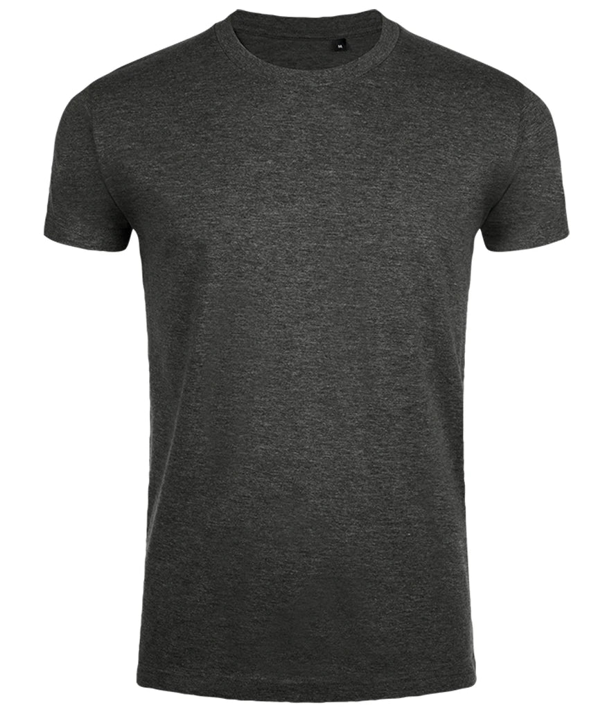 SOL'S Imperial Fit T-Shirt — Charcoal Marl