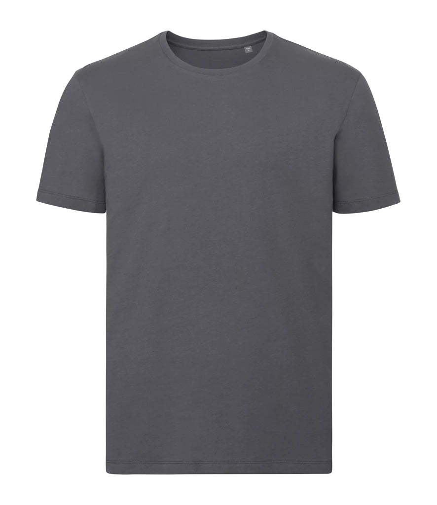 Russell Athletic Pure Organic T-Shirt — Convoy Grey