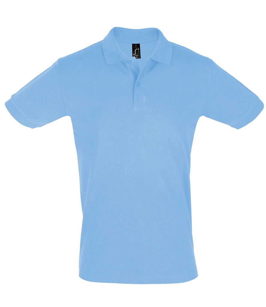 SOL'S Perfect Cotton Piqué Polo Shirt — Sky Blue