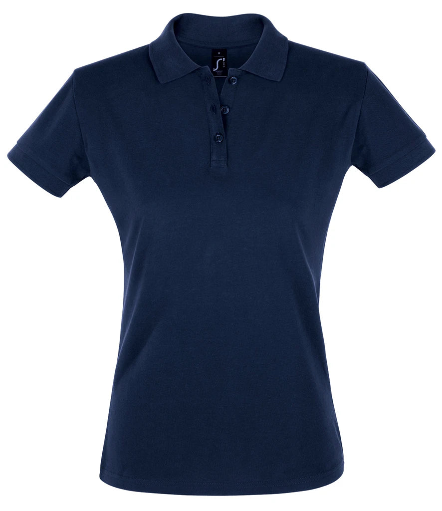 SOL'S Ladies Perfect Cotton Piqué Polo Shirt — French Navy