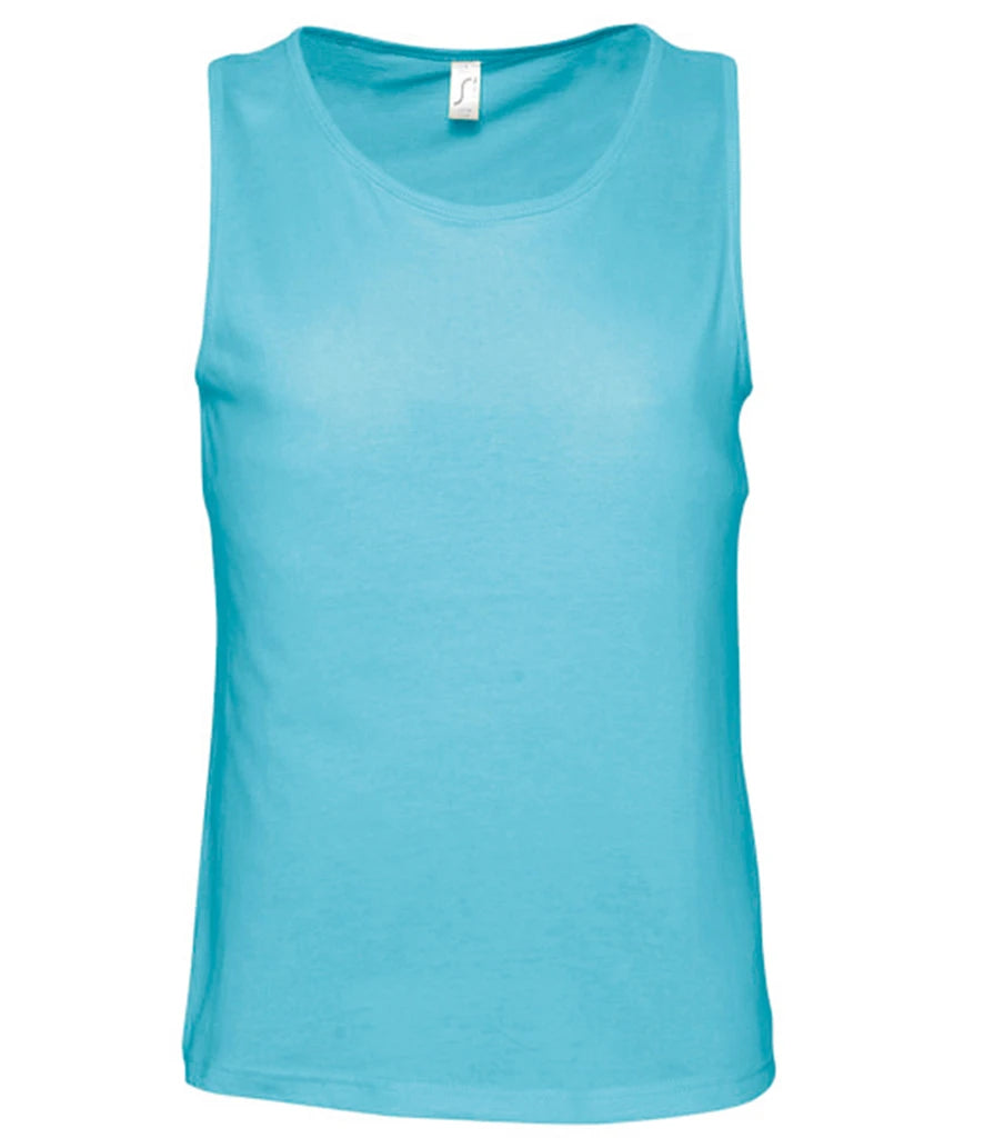 SOL'S Justin Tank Top — Atoll Blue