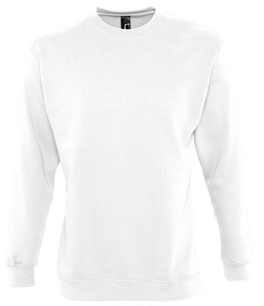 SOL'S Unisex New Supreme Sweatshirt — White