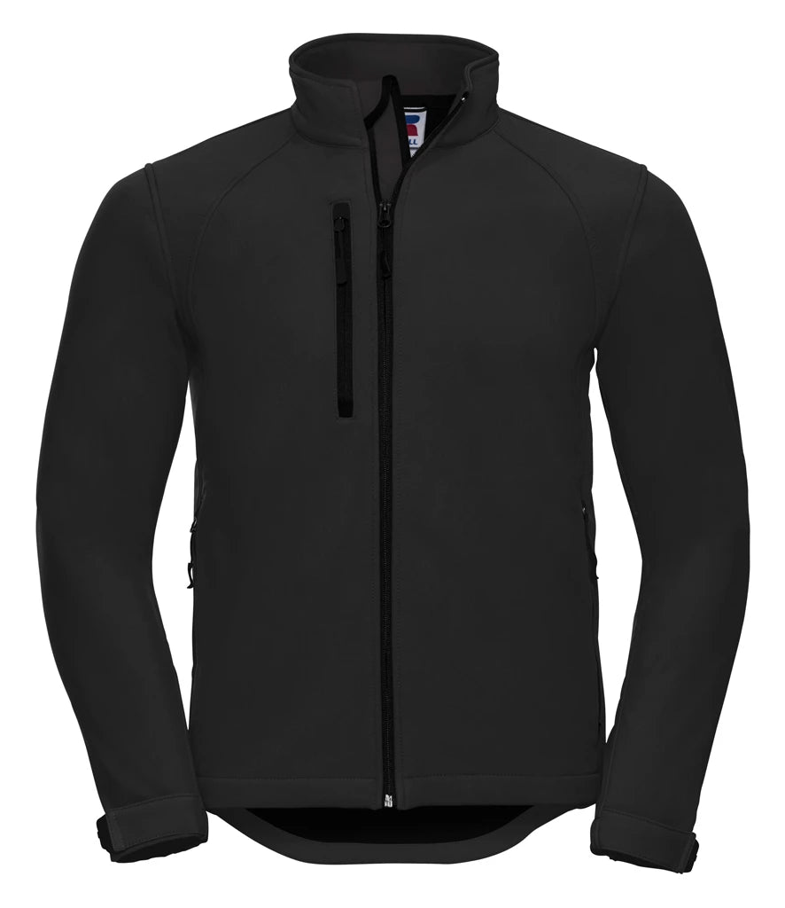 Russell Athletic Soft Shell Jacket — Black