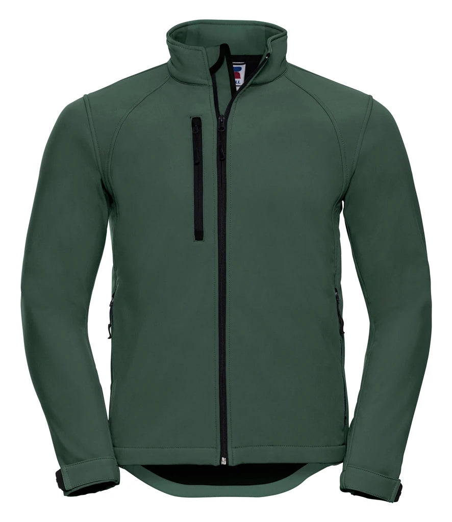 Russell Athletic Soft Shell Jacket — Bottle Green