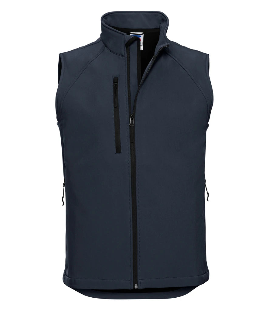 Russell Athletic Soft Shell Gilet — French Navy