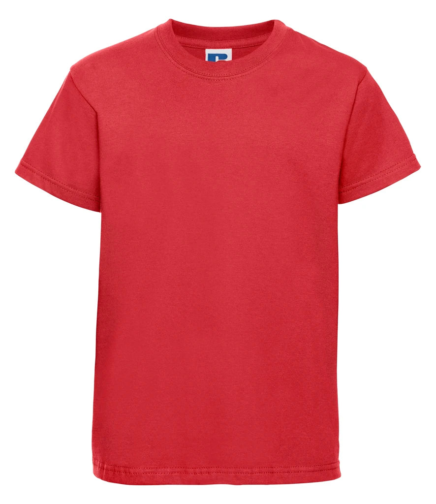 Russell Athletic Kids Classic Ringspun T-Shirt — Bright Red