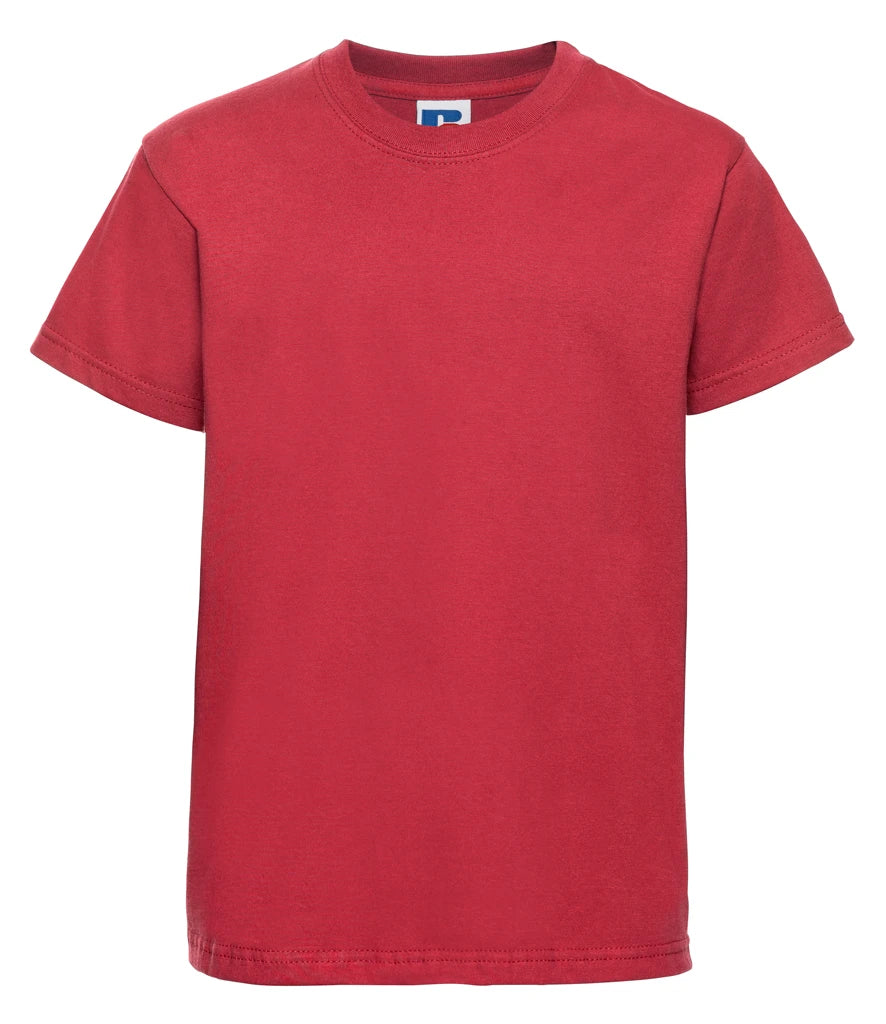 Russell Athletic Kids Classic Ringspun T-Shirt — Classic Red