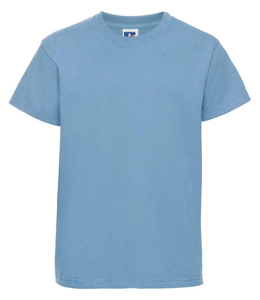 Russell Athletic Kids Classic Ringspun T-Shirt — Sky Blue