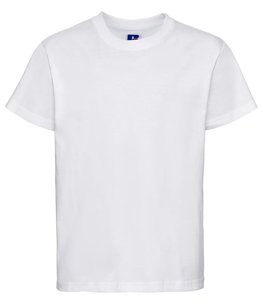 Russell Athletic Kids Classic Ringspun T-Shirt — White