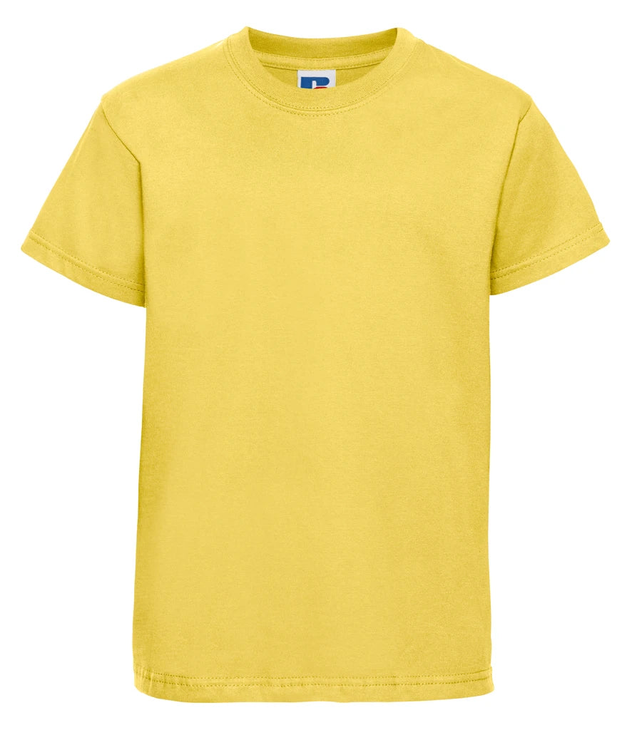 Russell Athletic Kids Classic Ringspun T-Shirt — Yellow