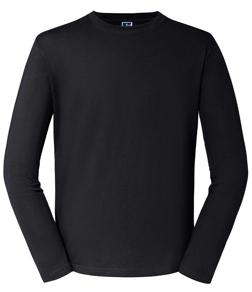 Russell Athletic Classic Long Sleeve T-Shirt — Black