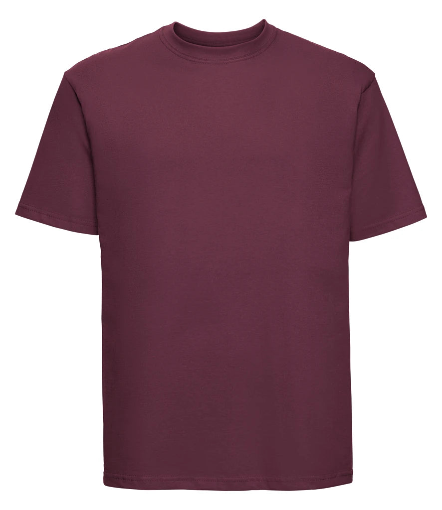 Russell Athletic Classic Ringspun T-Shirt — Burgundy