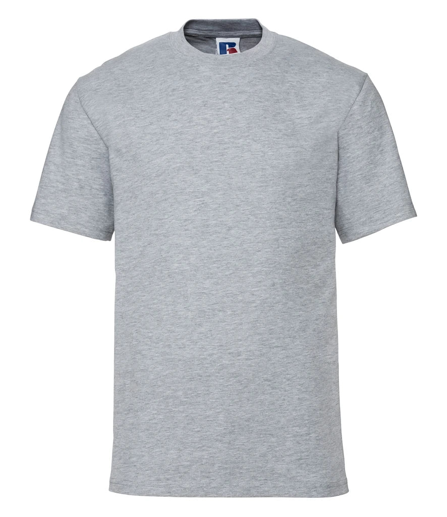 Russell Athletic Classic Ringspun T-Shirt — Light Oxford