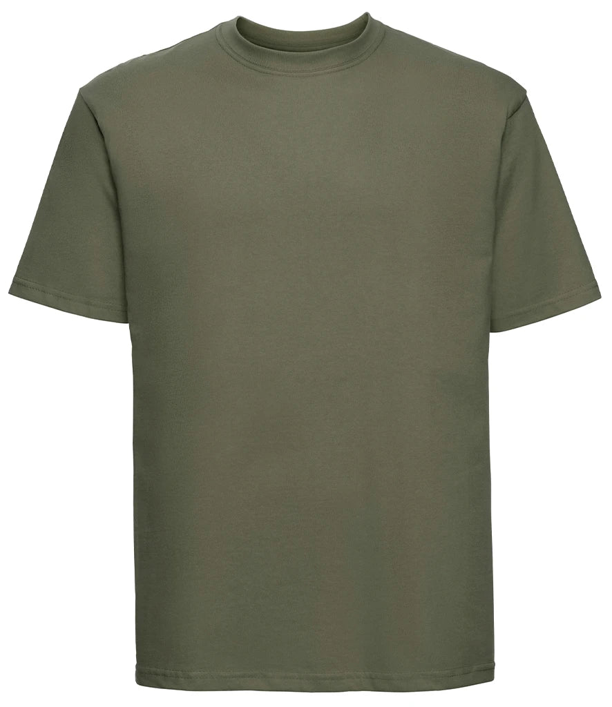 Russell Athletic Classic Ringspun T-Shirt — Olive Green