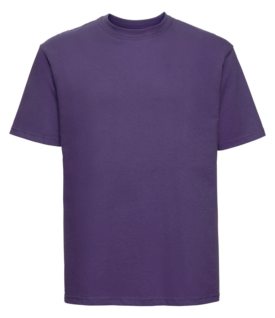 Russell Athletic Classic Ringspun T-Shirt — Purple