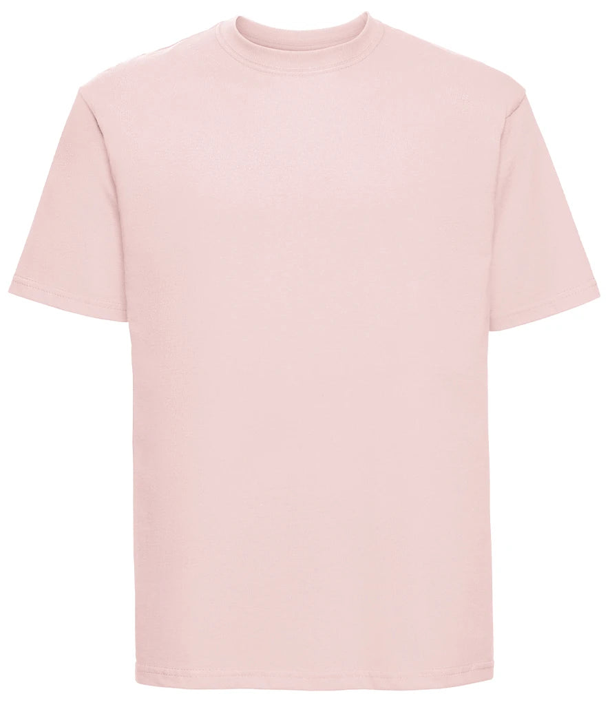 Russell Athletic Classic Ringspun T-Shirt — Powder Rose