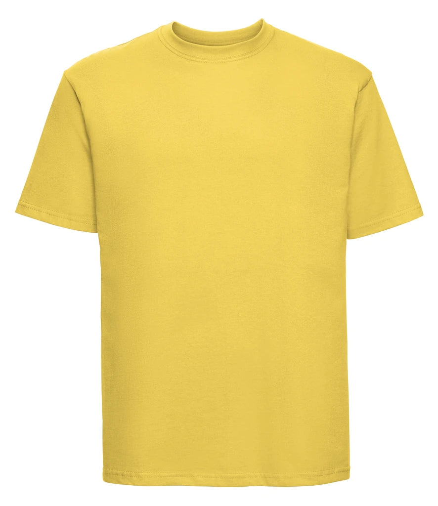 Russell Athletic Classic Ringspun T-Shirt — Yellow