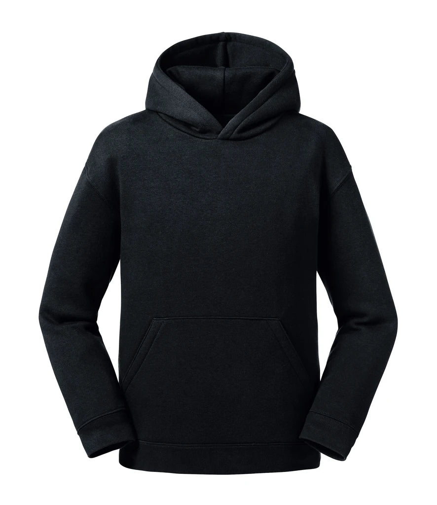 Russell Athletic Kids Authentic Hooded Sweatshirt — Black