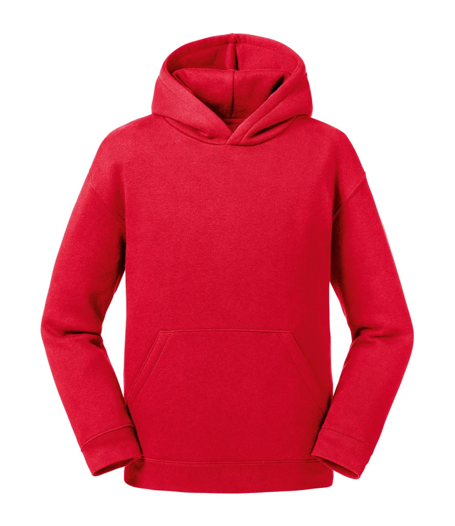 Russell Athletic Kids Authentic Hooded Sweatshirt — Classic Red