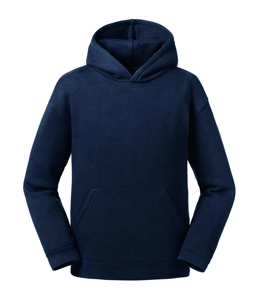 Russell Athletic Kids Authentic Hooded Sweatshirt — French Navy