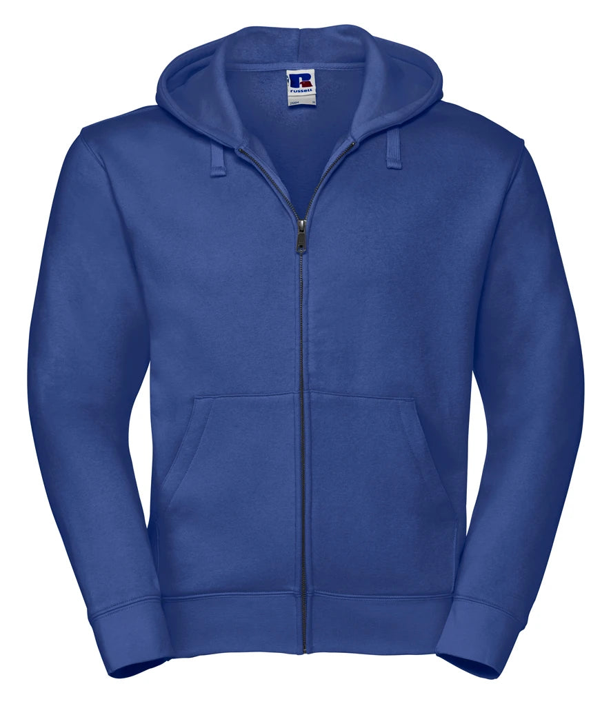 Russell Athletic Authentic Zip Hooded Sweatshirt — Bright Royal