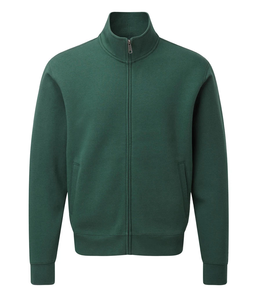 Russell Athletic Authentic Sweat Jacket — Bottle Green