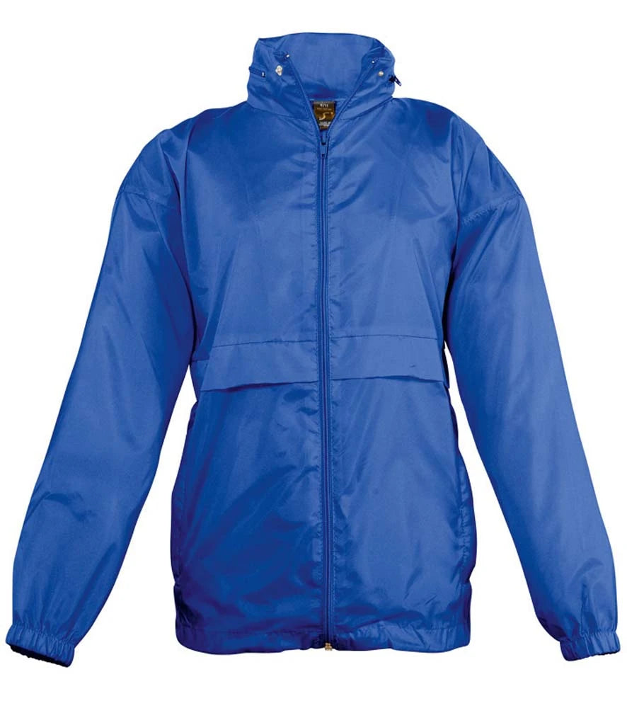 SOL'S Kids Surf Windbreaker Jacket — Royal Blue