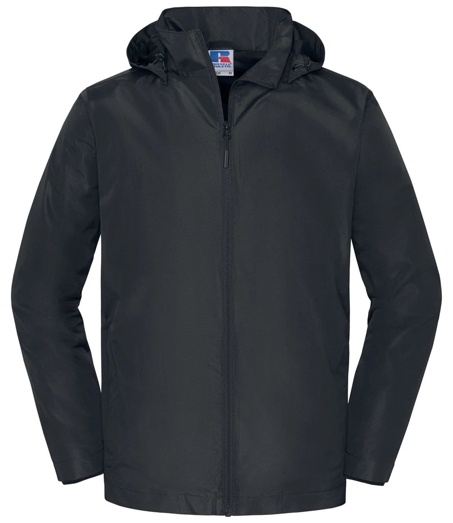 Russell Athletic Essential Weather Shell Jacket — Black