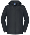 Russell Athletic Essential Weather Shell Jacket — Black