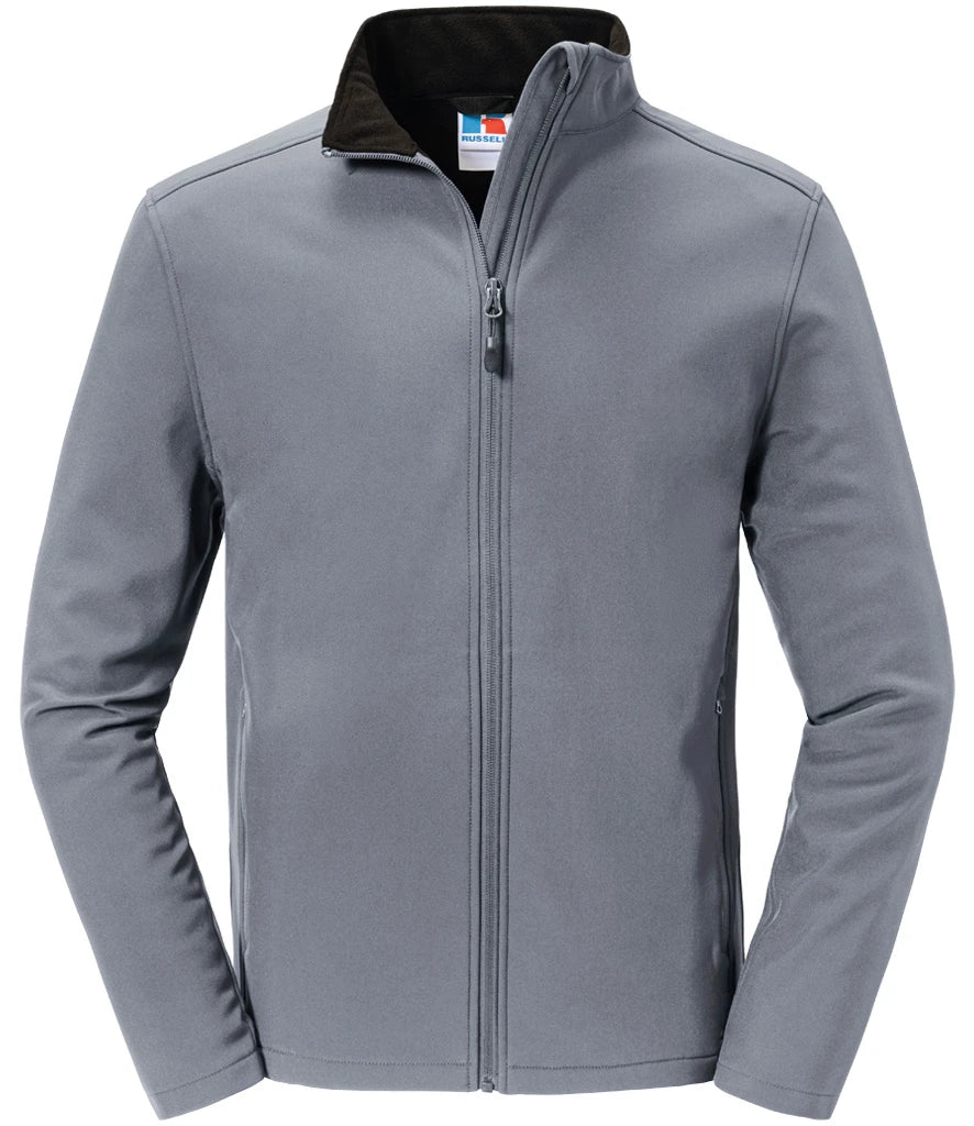 Russell Athletic Essential Recycled Soft Shell Jacket — Iron