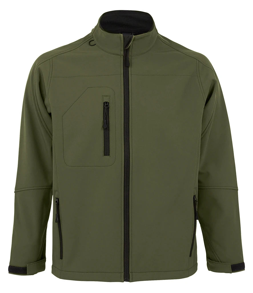 SOL'S Relax Soft Shell Jacket — Army