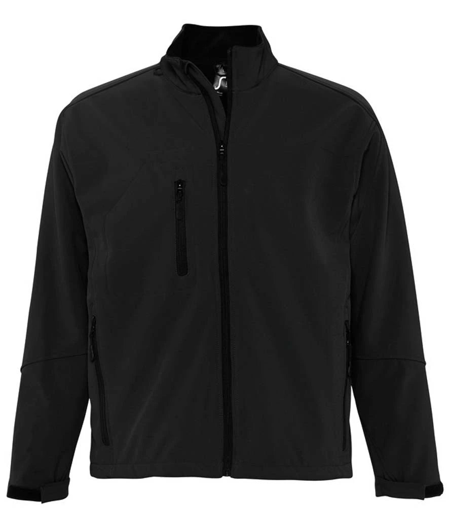 SOL'S Relax Soft Shell Jacket — Black