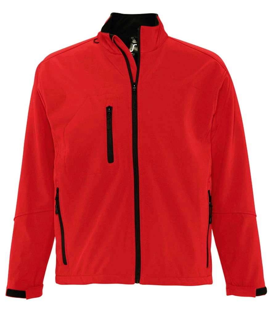 SOL'S Relax Soft Shell Jacket — Red