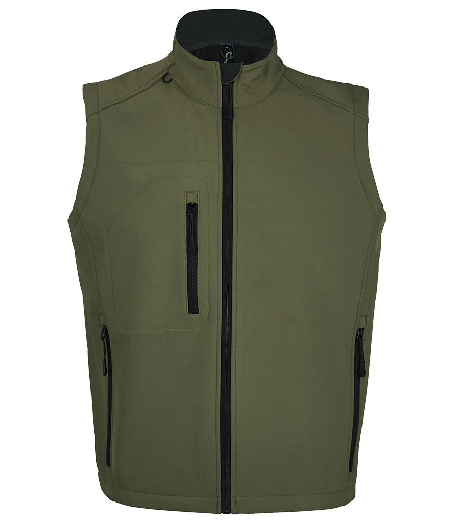 SOL'S Rallye Soft Shell Bodywarmer — Army