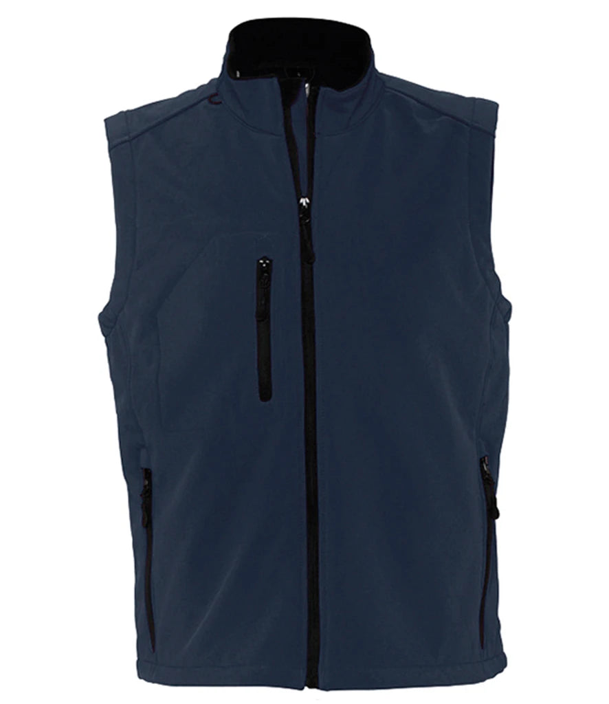 SOL'S Rallye Soft Shell Bodywarmer — French Navy