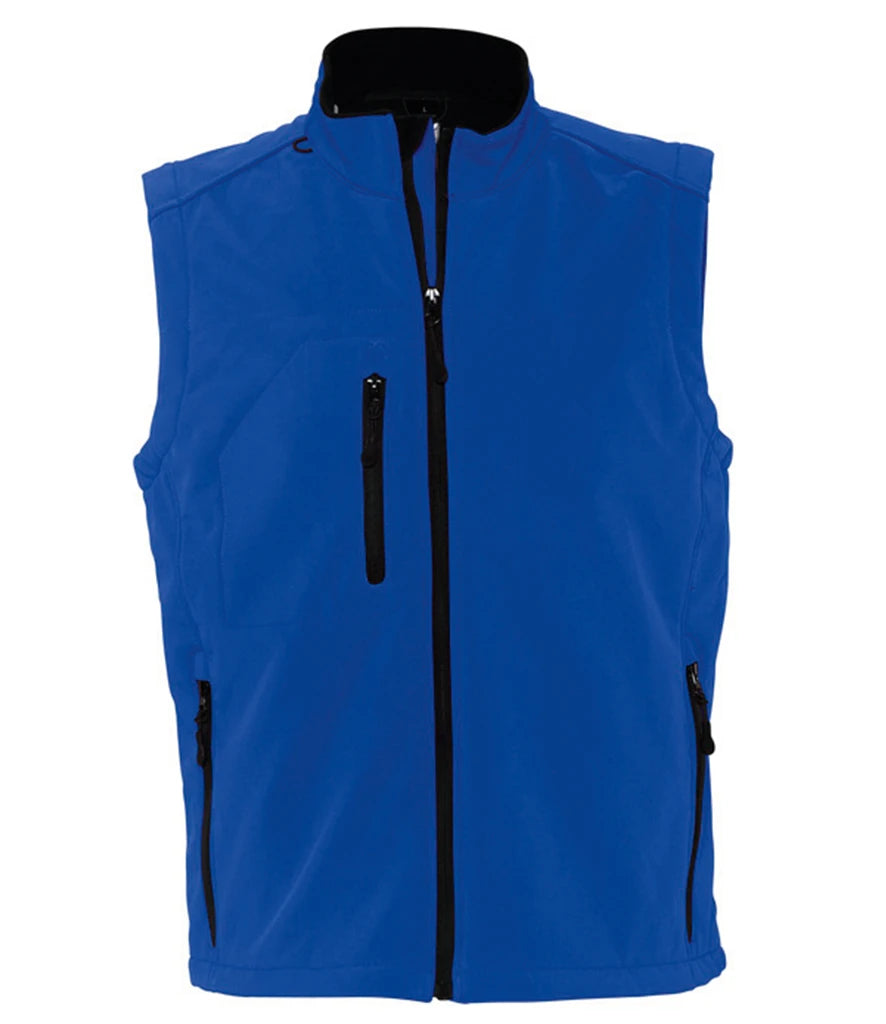 SOL'S Rallye Soft Shell Bodywarmer — Royal Blue