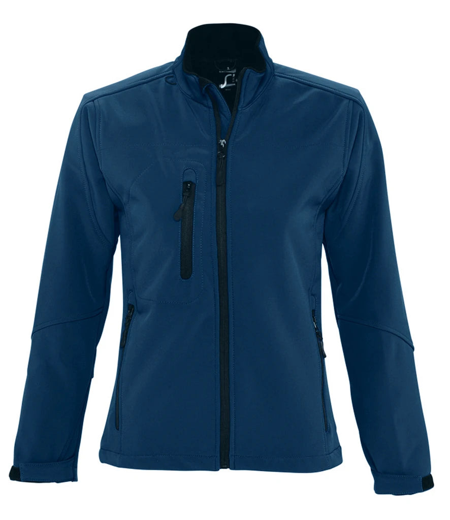 SOL'S Ladies Roxy Soft Shell Jacket — Abyss Blue