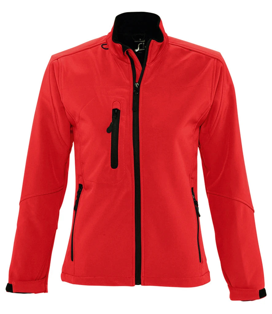 SOL'S Ladies Roxy Soft Shell Jacket — Red