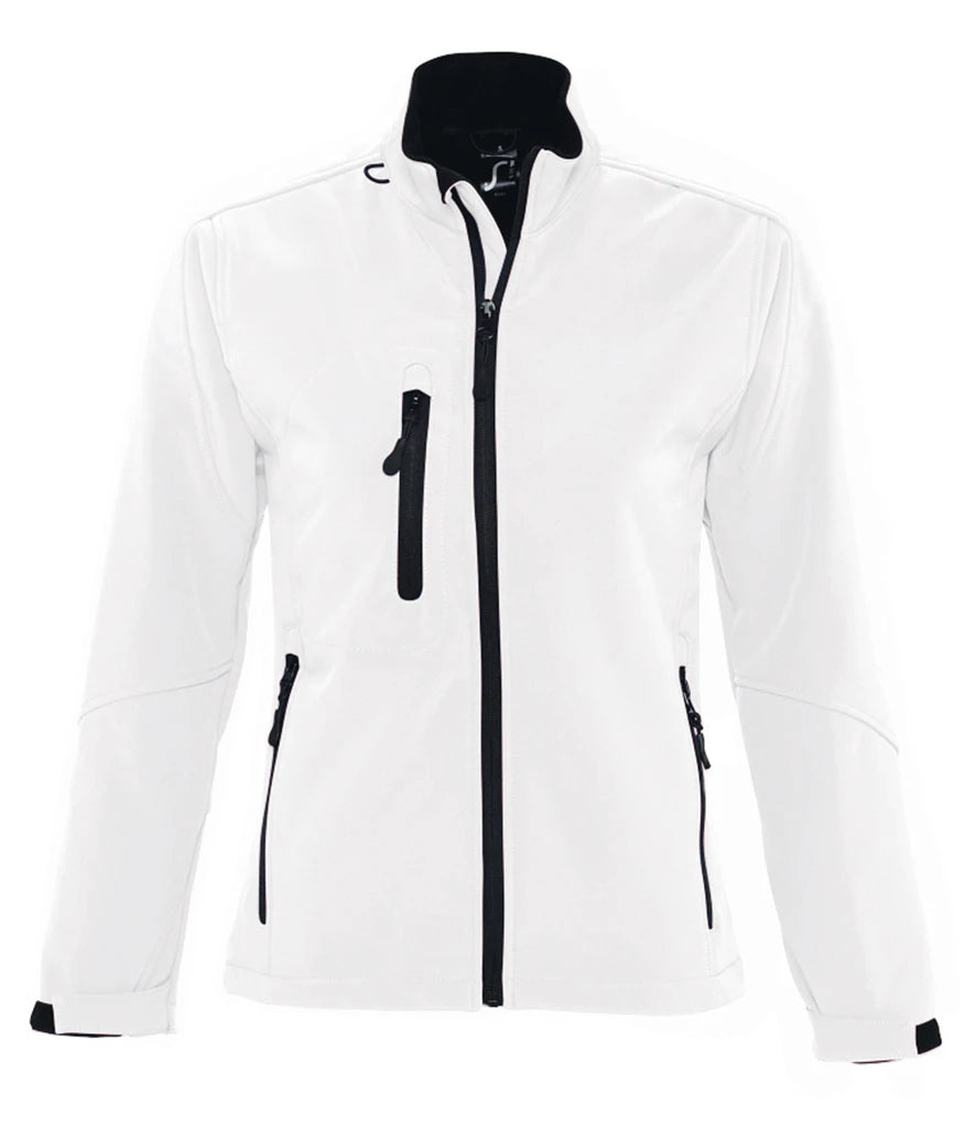 SOL'S Ladies Roxy Soft Shell Jacket — White