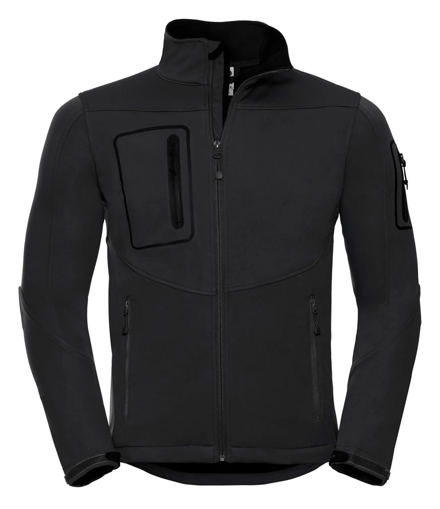 Russell Athletic Sports Shell 5000 Jacket — Black
