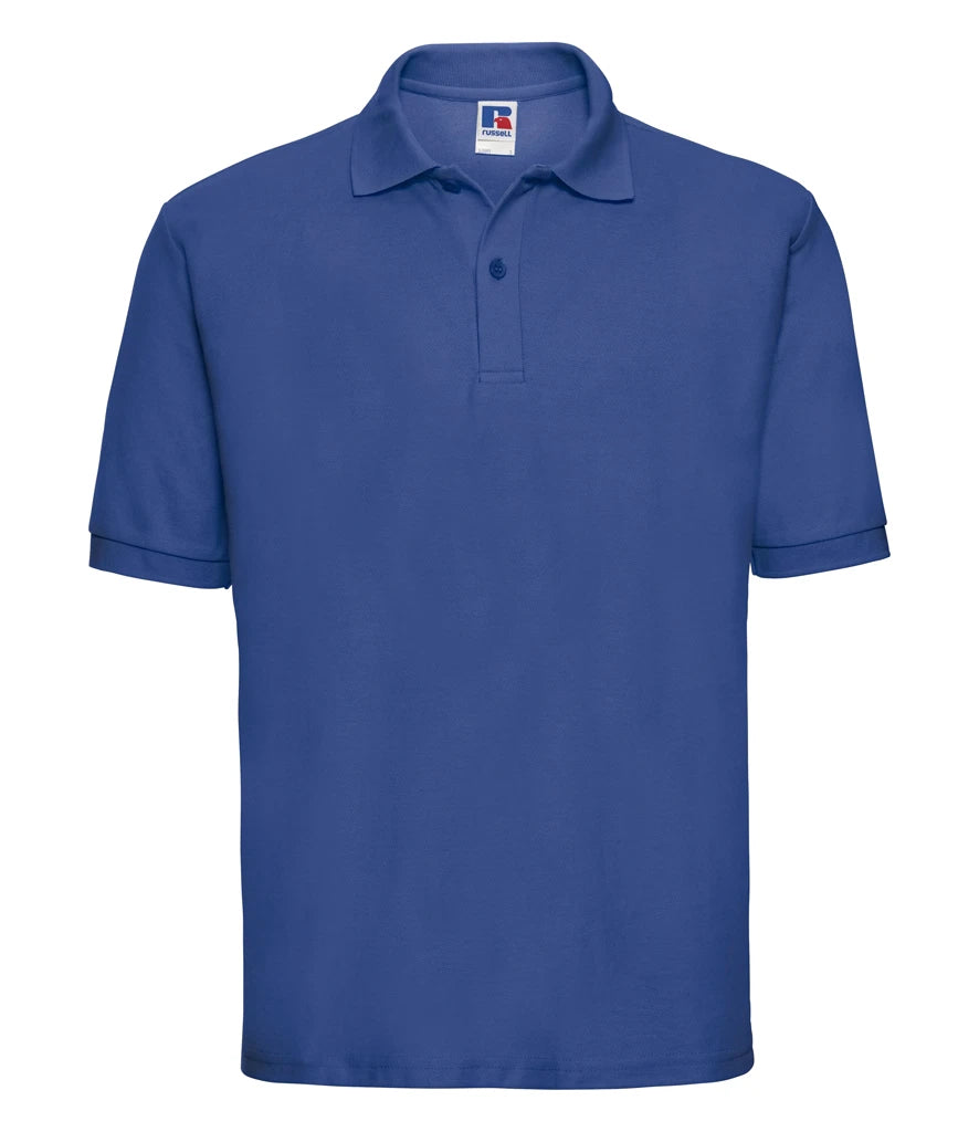 Russell Athletic Poly/Cotton Piqué Polo Shirt — Bright Royal