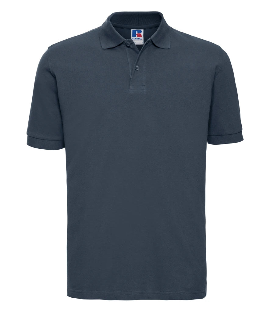 Russell Athletic Classic Cotton Piqué Polo Shirt — French Navy